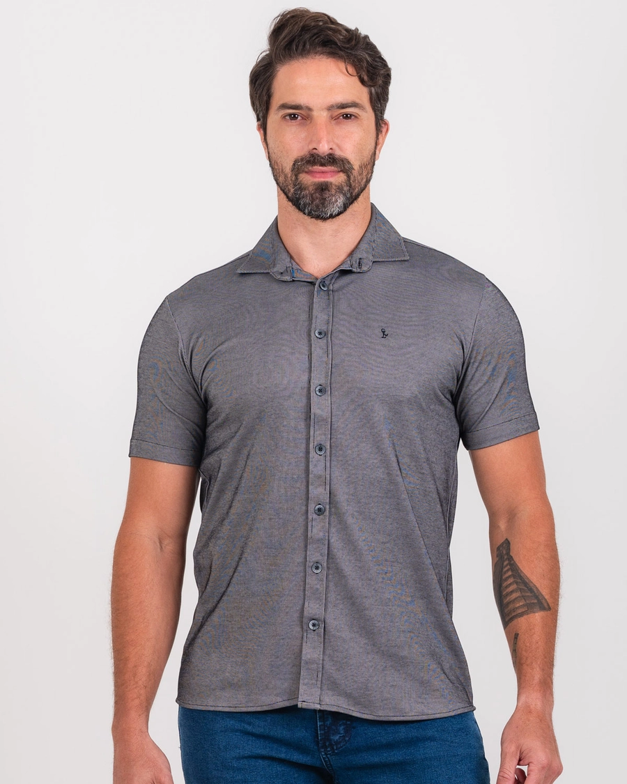 Camisa Manga Curta Sirmione Preto