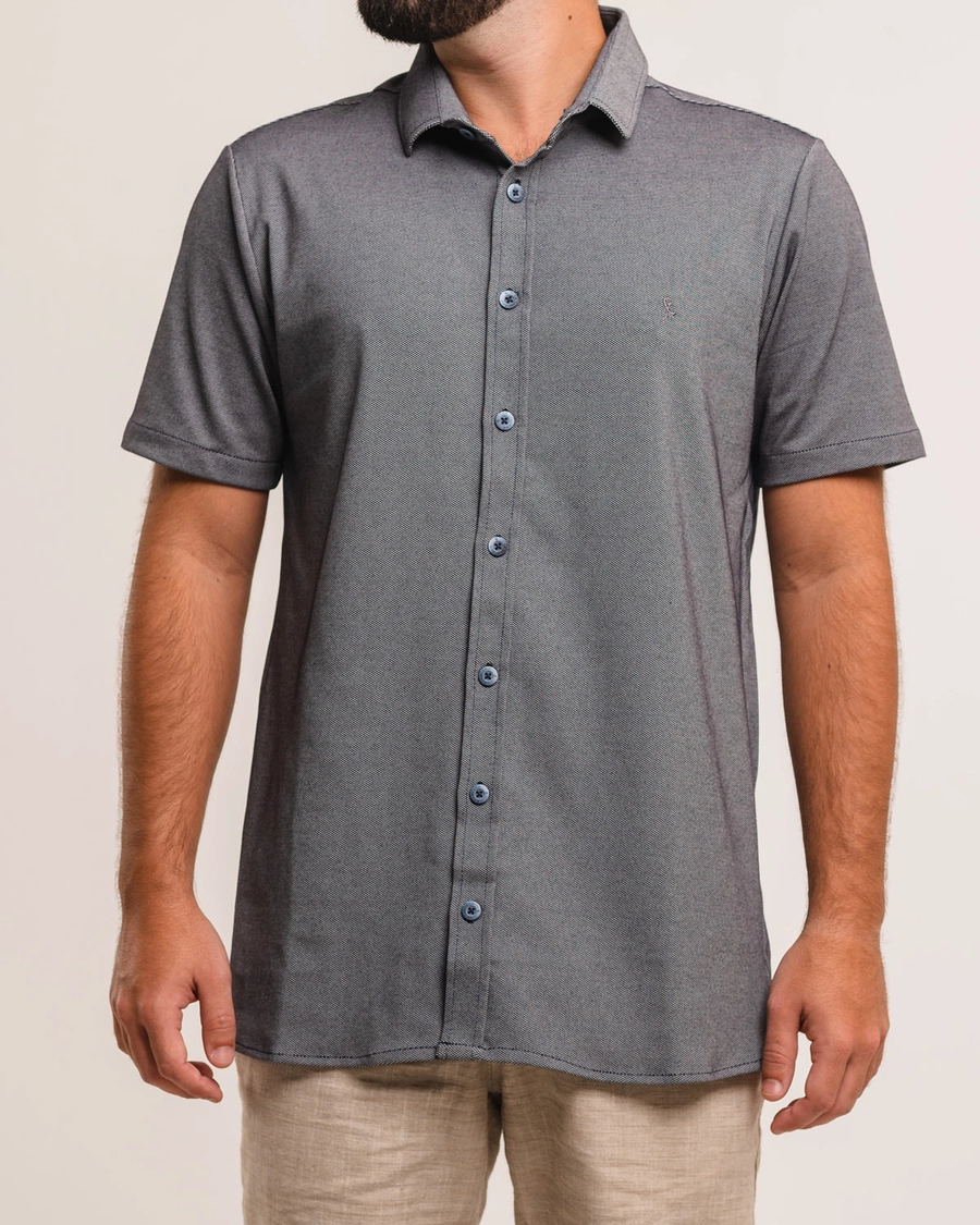 Camisa Manga Curta Sirmione Marinho