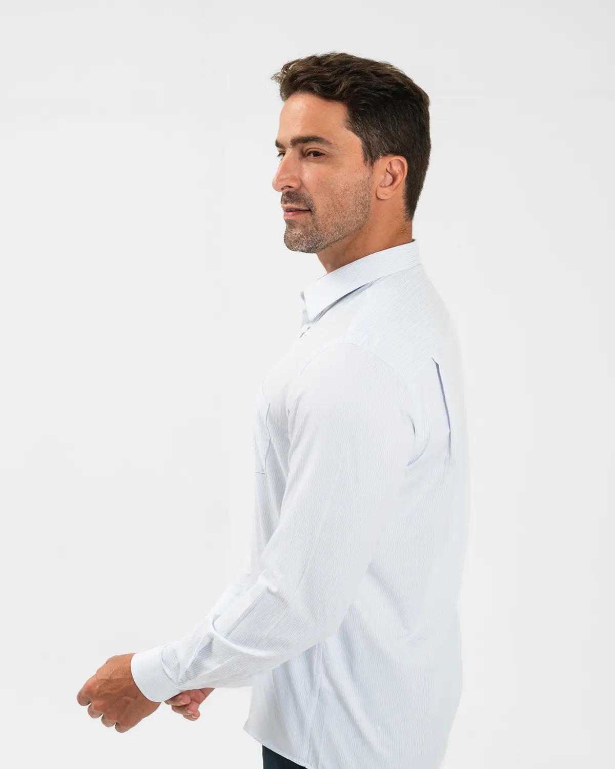 Camisa Manga Longa Quadri Mini