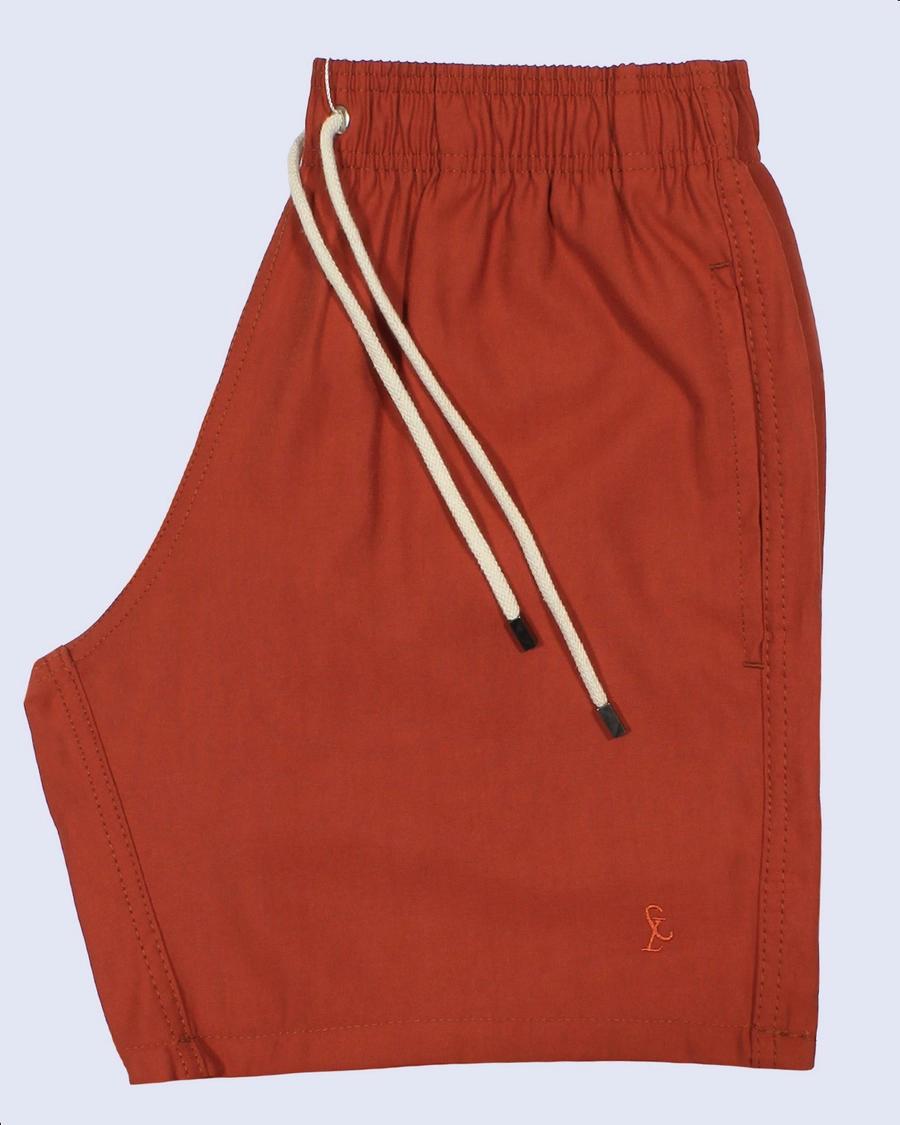 Short Veneza Laranja Queimado