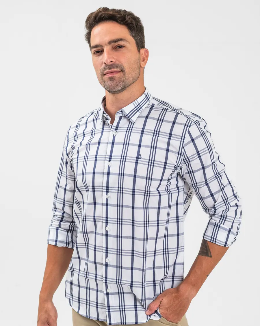 Camisa Manga Longa Scacchi