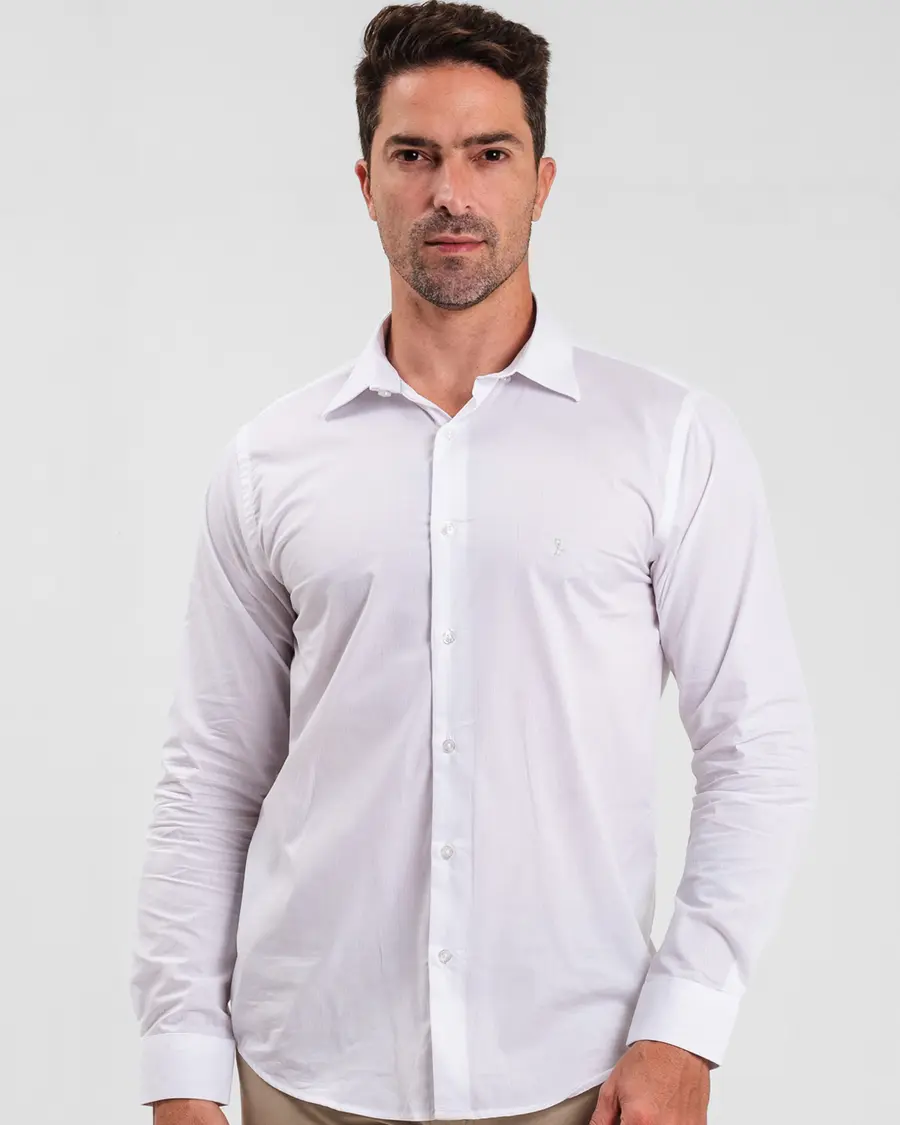 Camisa Manga Longa Textura New Classic