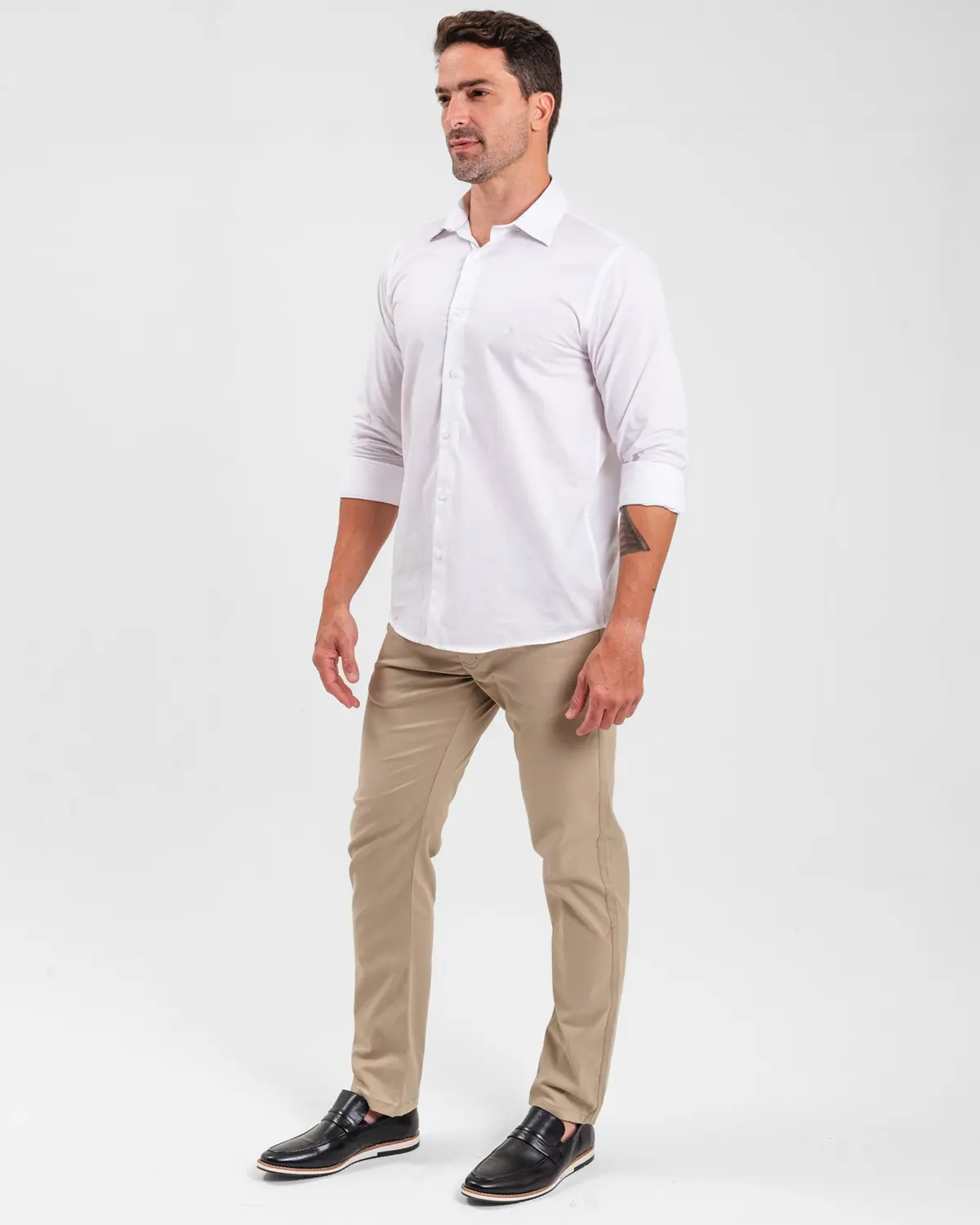 Camisa Manga Longa Textura New Classic