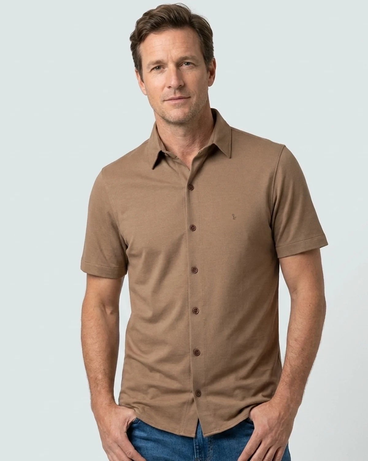 Camisa Manga Curta Marbella