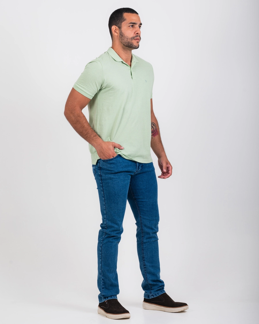 Polo Piquet Cotton Lino