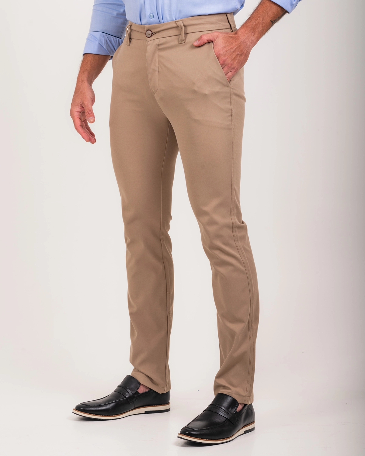 Calça Sarja Double Flax