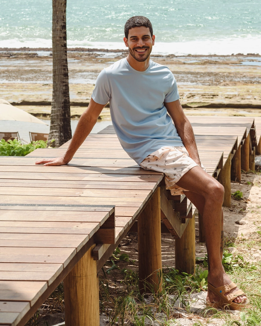 Short Estampa Coqueiros