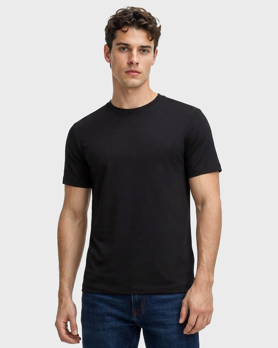 Camiseta Algodão Peruano Preto