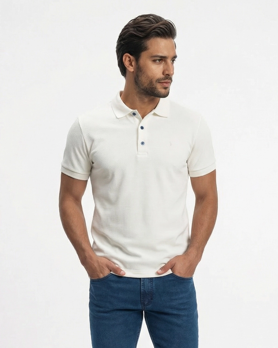 Polo Favoritto Off White