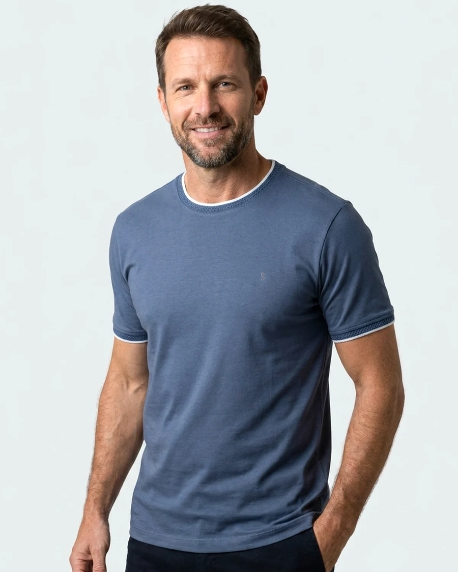 Camiseta Specialle Azul Relax