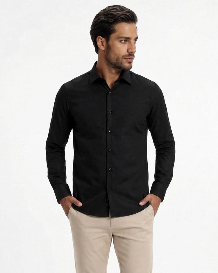 Camisa Manga Longa Mercerizzato