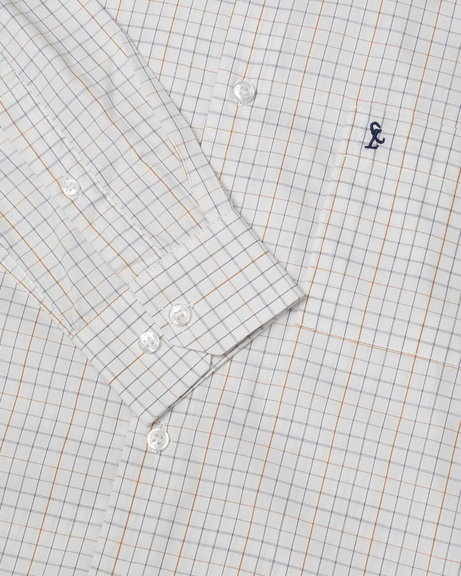 Camisa Manga Longa Quadri Roma