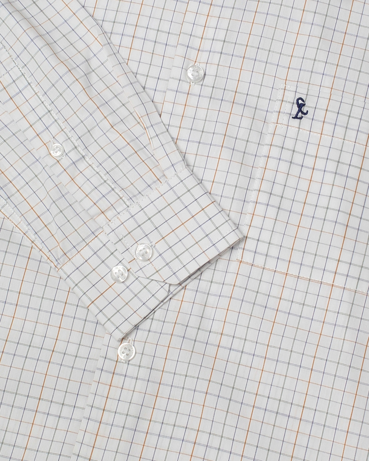 Camisa Manga Longa Quadri Roma