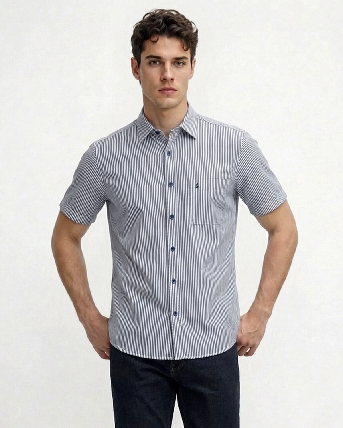 Camisa Manga Curta Listra