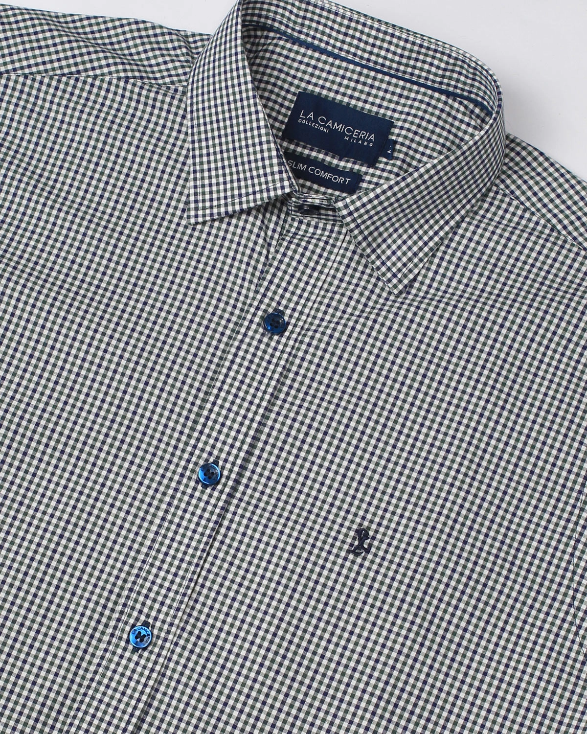 Camisa Manga Curta Bella Quadri