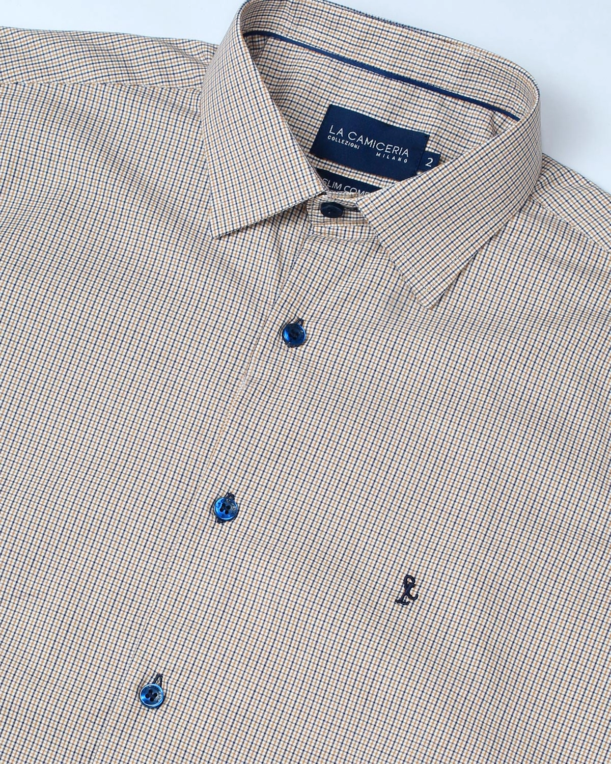 Camisa Manga Curta Bella Quadri