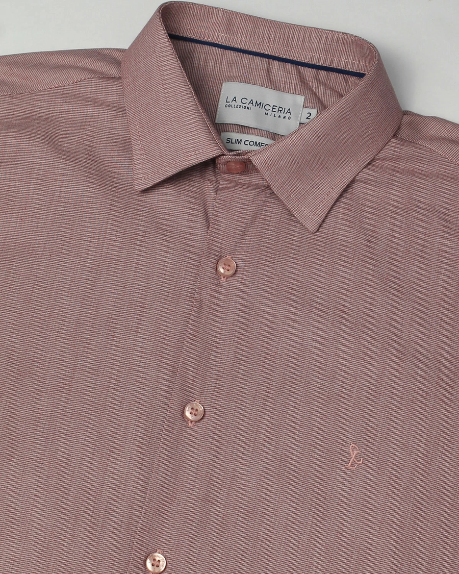 Camisa Manga Longa Micro Xadrez