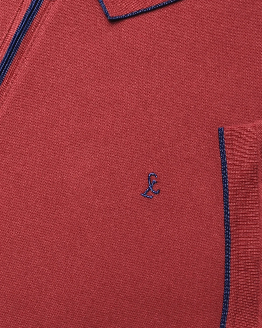 Polo Piquet Zipper