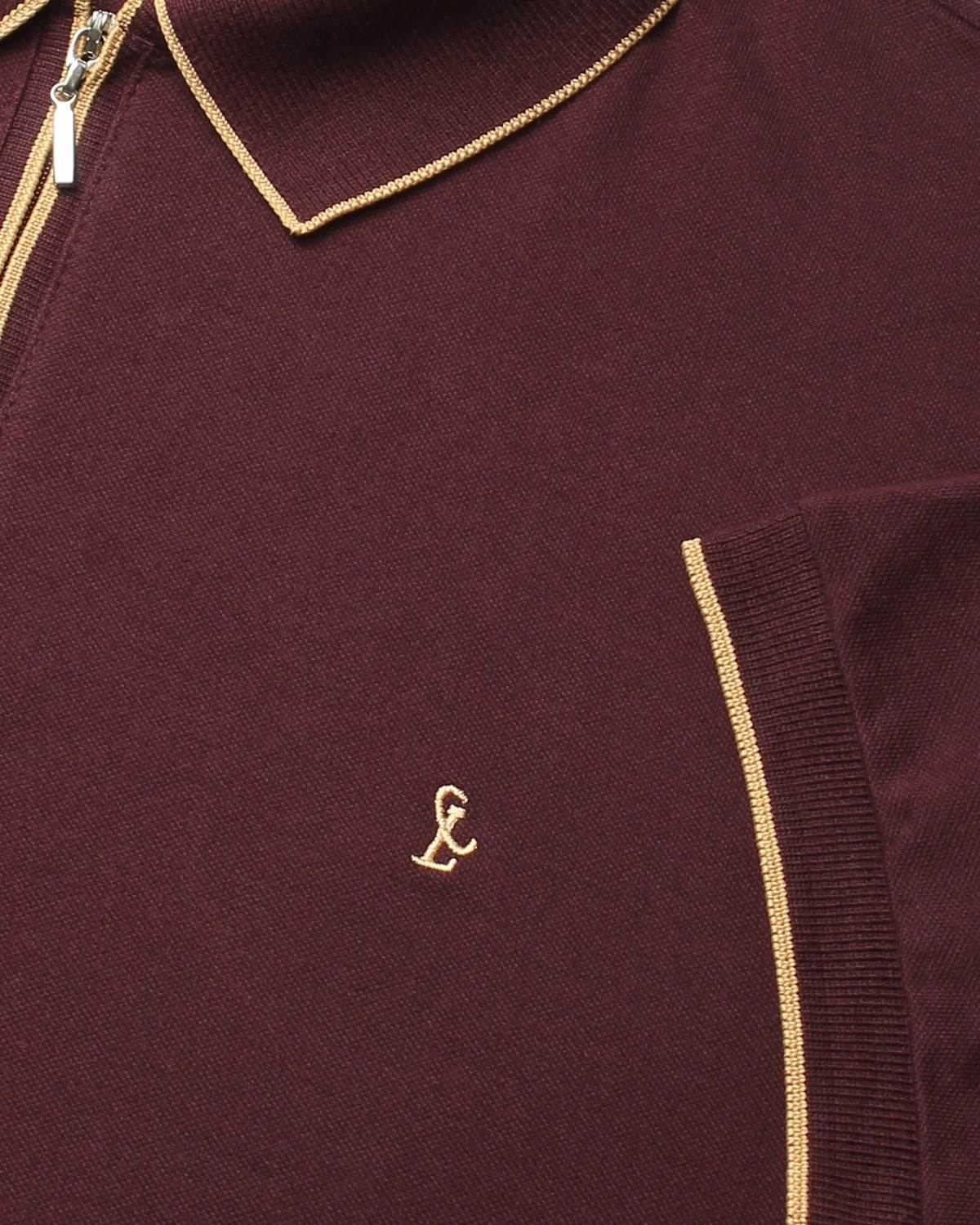 Polo Piquet Zipper