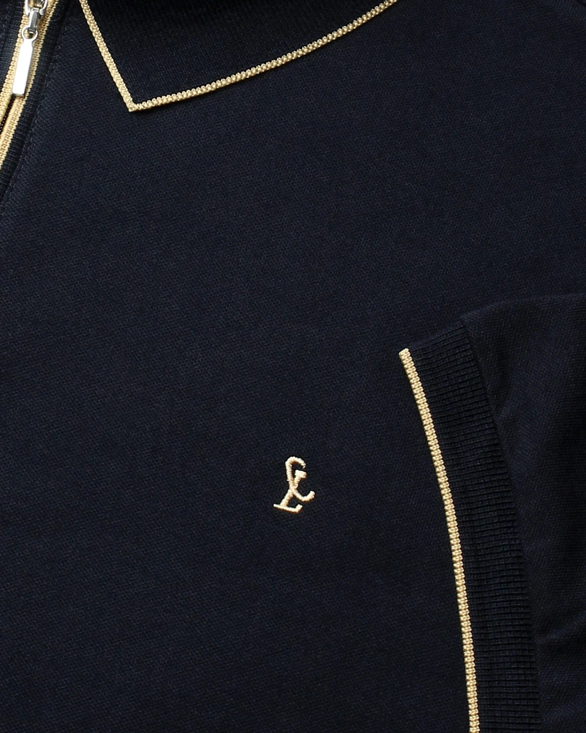 Polo Piquet Zipper