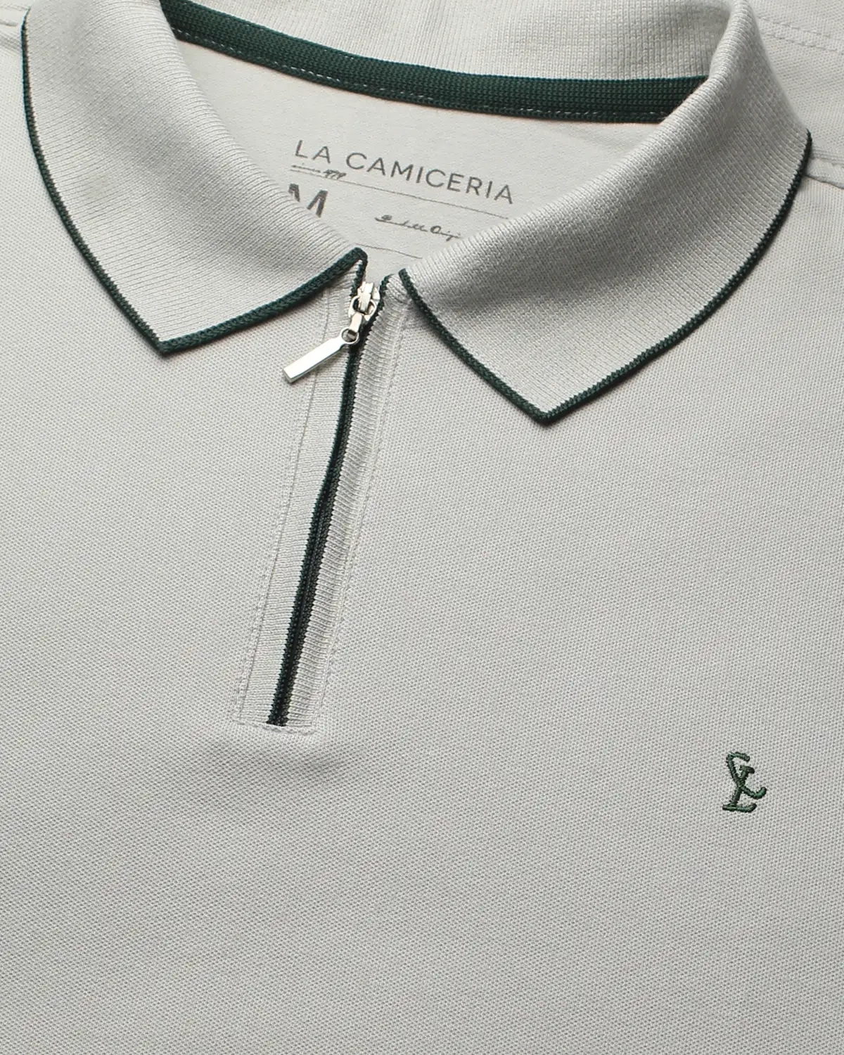 Polo Piquet Zipper