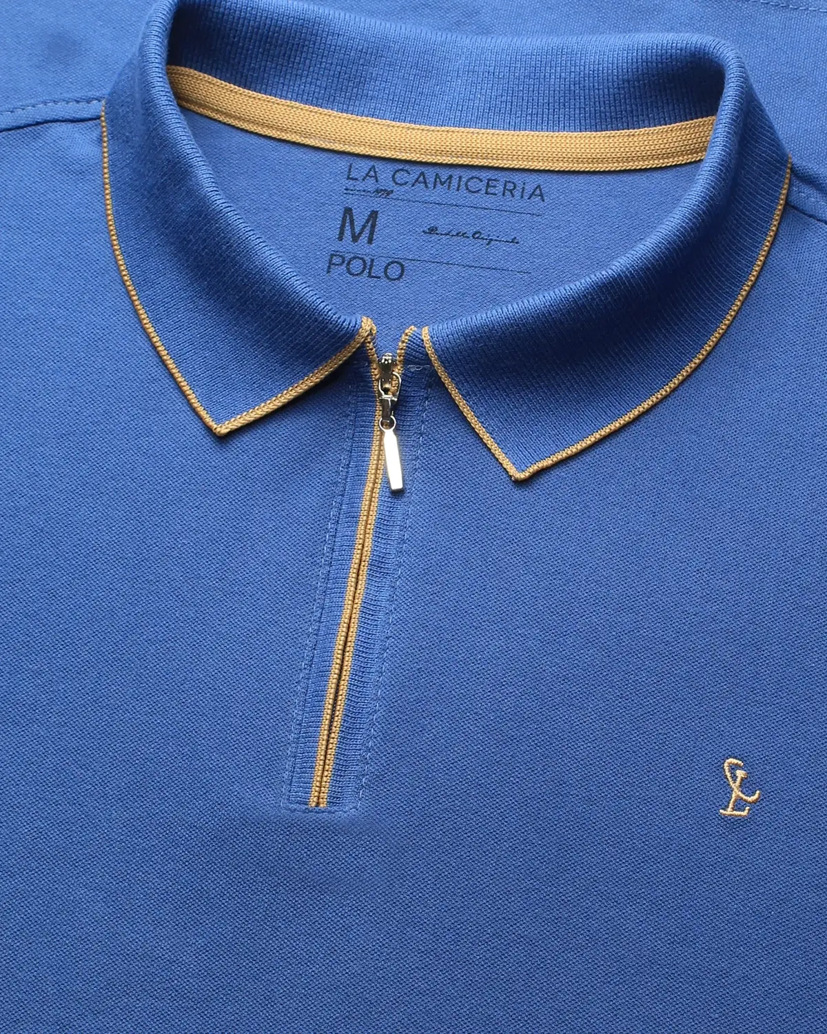 Polo Piquet Zipper