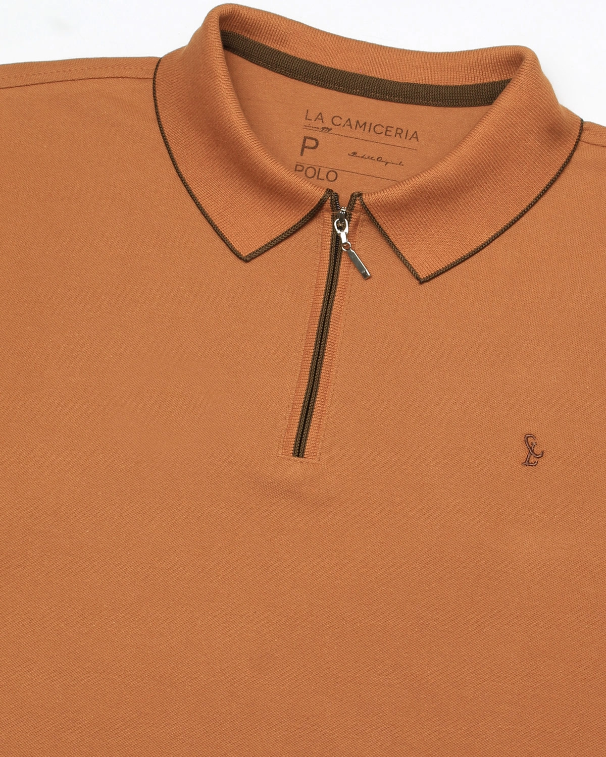 Polo Piquet Zipper