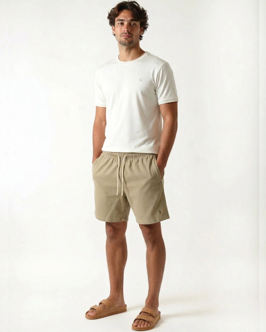 Short Colmeia Khaki