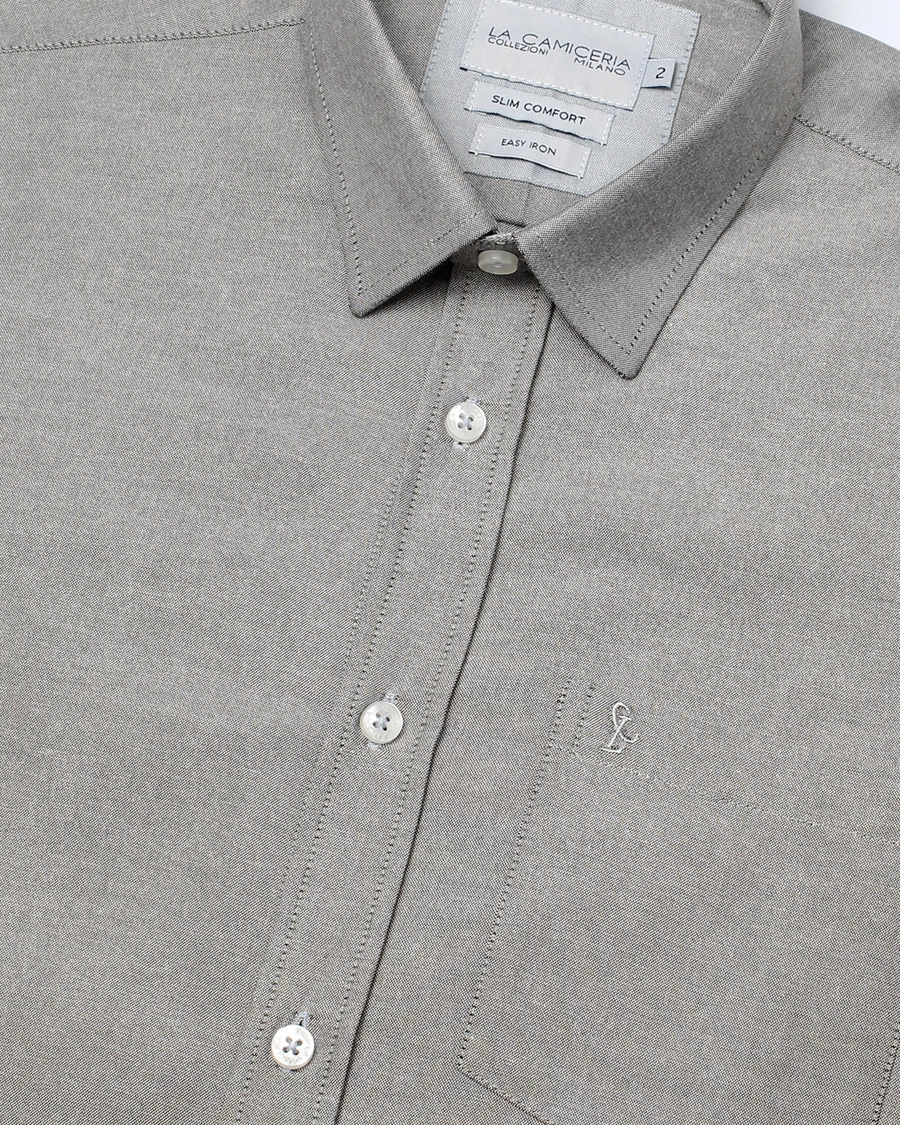 Camisa Manga Longa Oxfordine