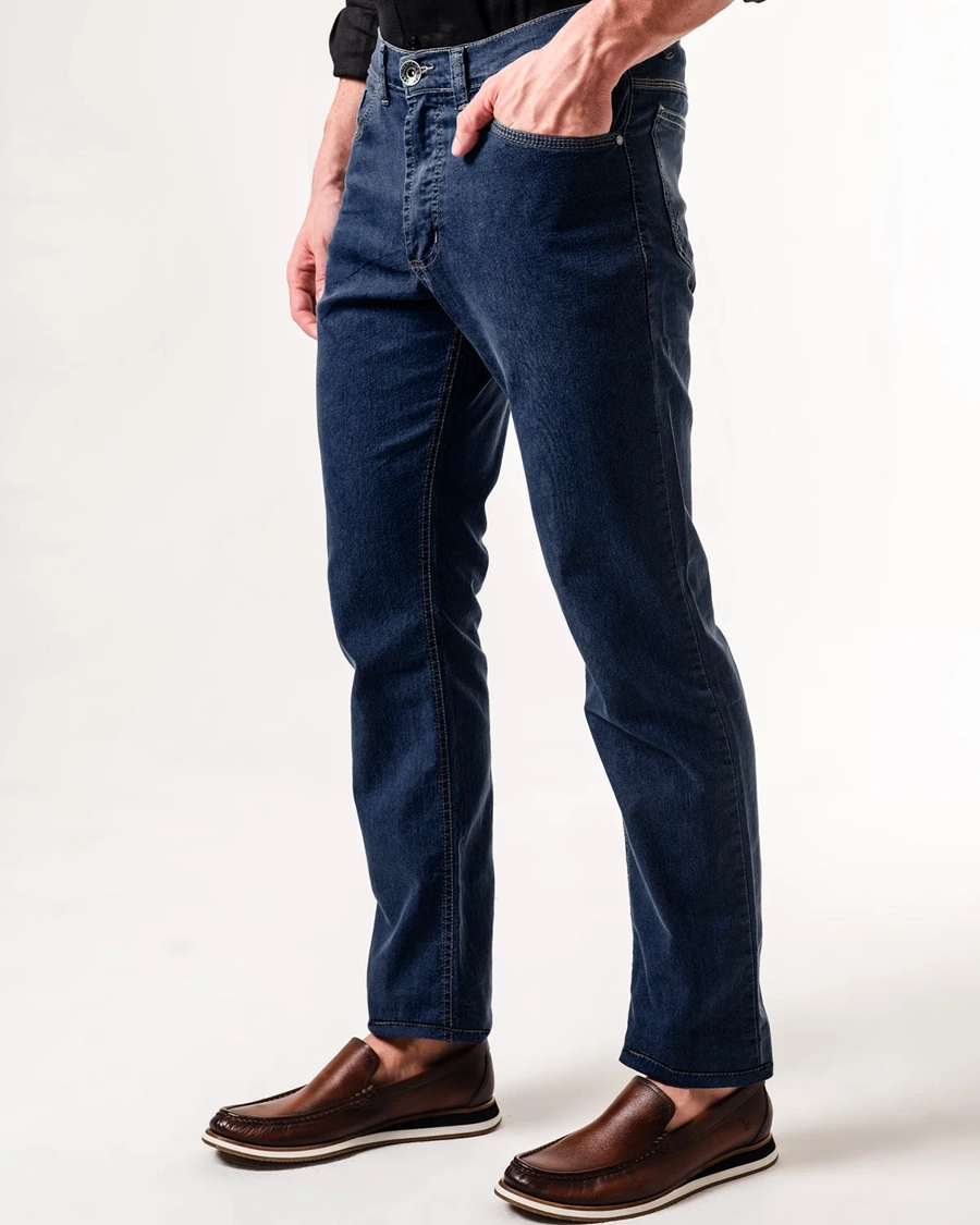 Calça Jeans Tradizionale Amaciado