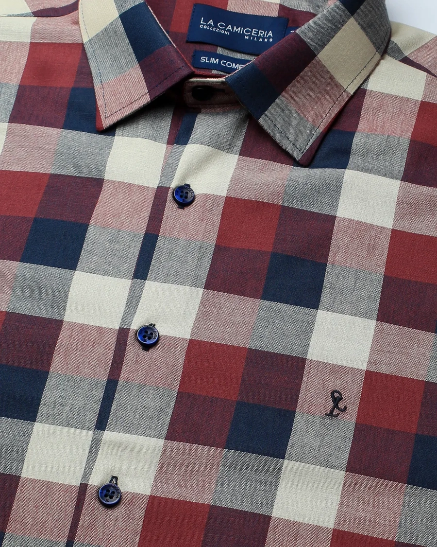 Camisa Manga Longa Xadrez