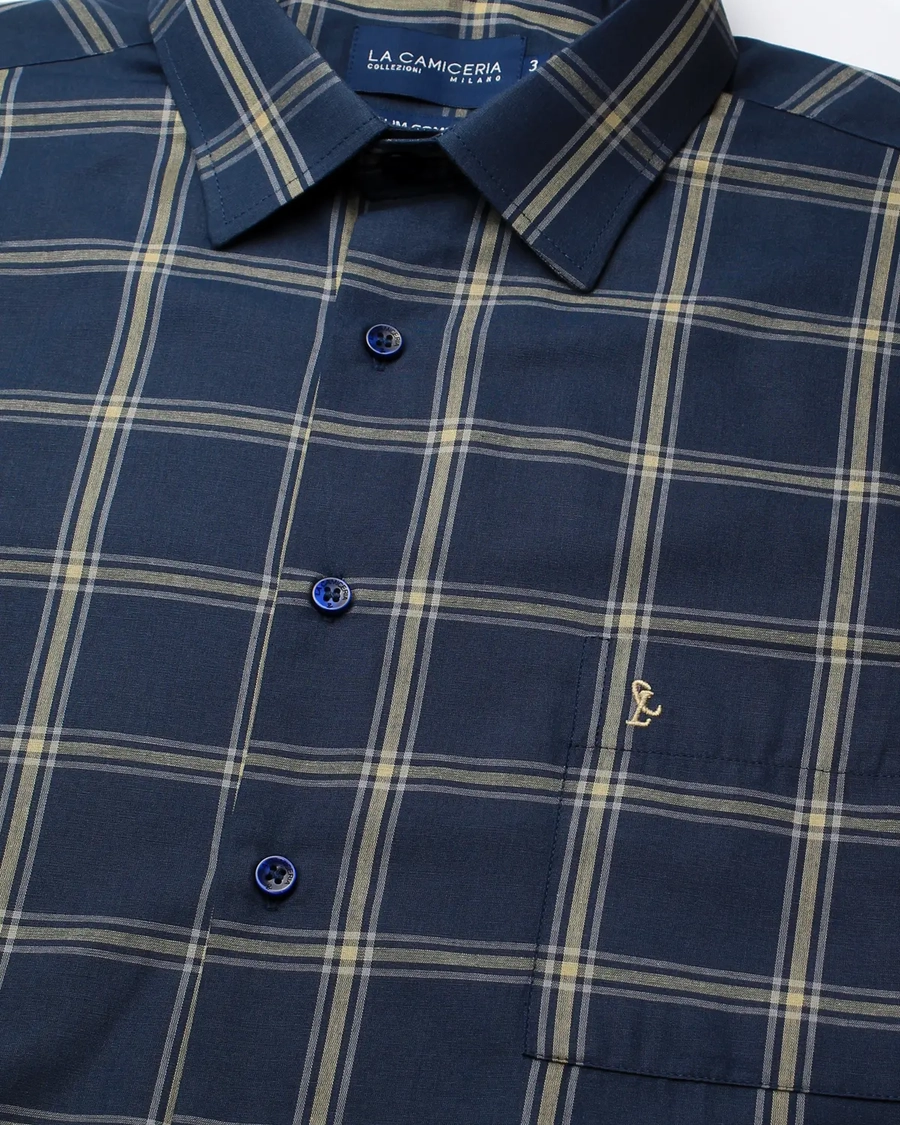 Camisa Manga Curta Xadrez