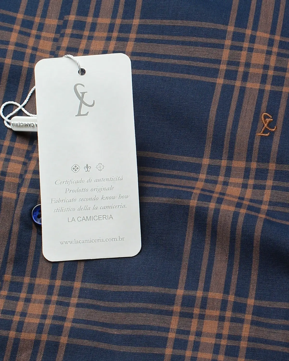 Camisa Manga Longa Xadrez