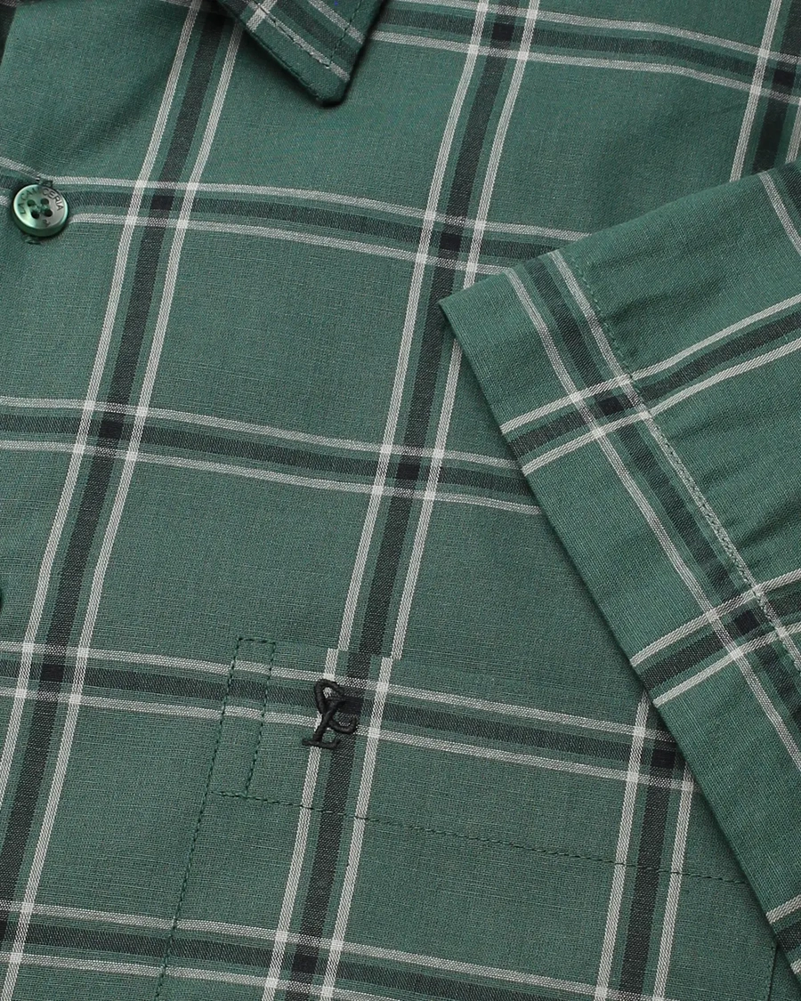 Camisa Manga Curta Xadrez