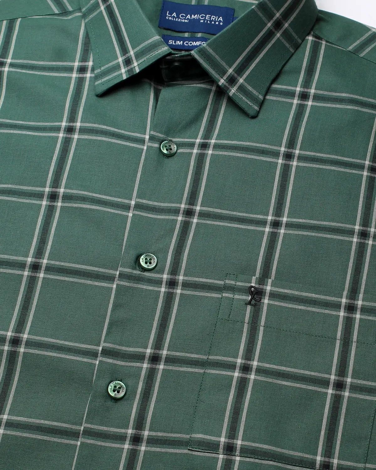 Camisa Manga Curta Xadrez