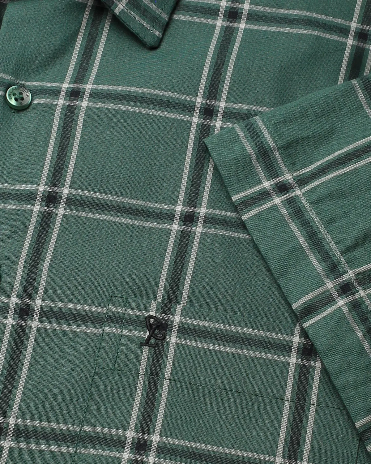 Camisa Manga Curta Xadrez