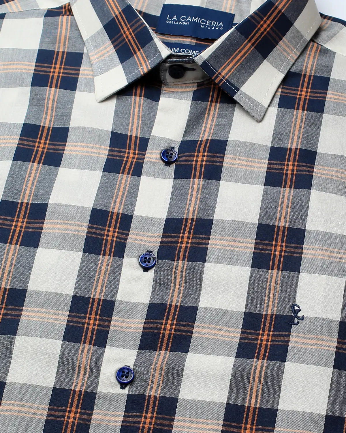 Camisa Manga Curta Xadrez