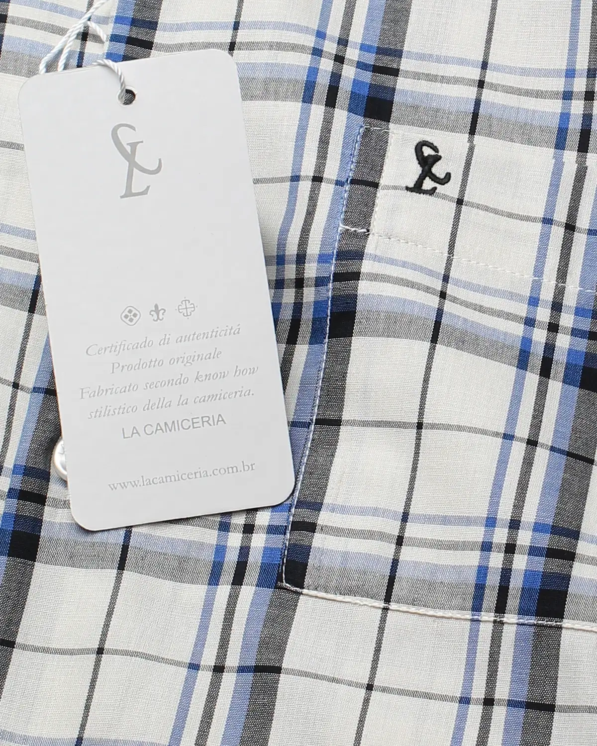 Camisa Manga Longa Xadrez