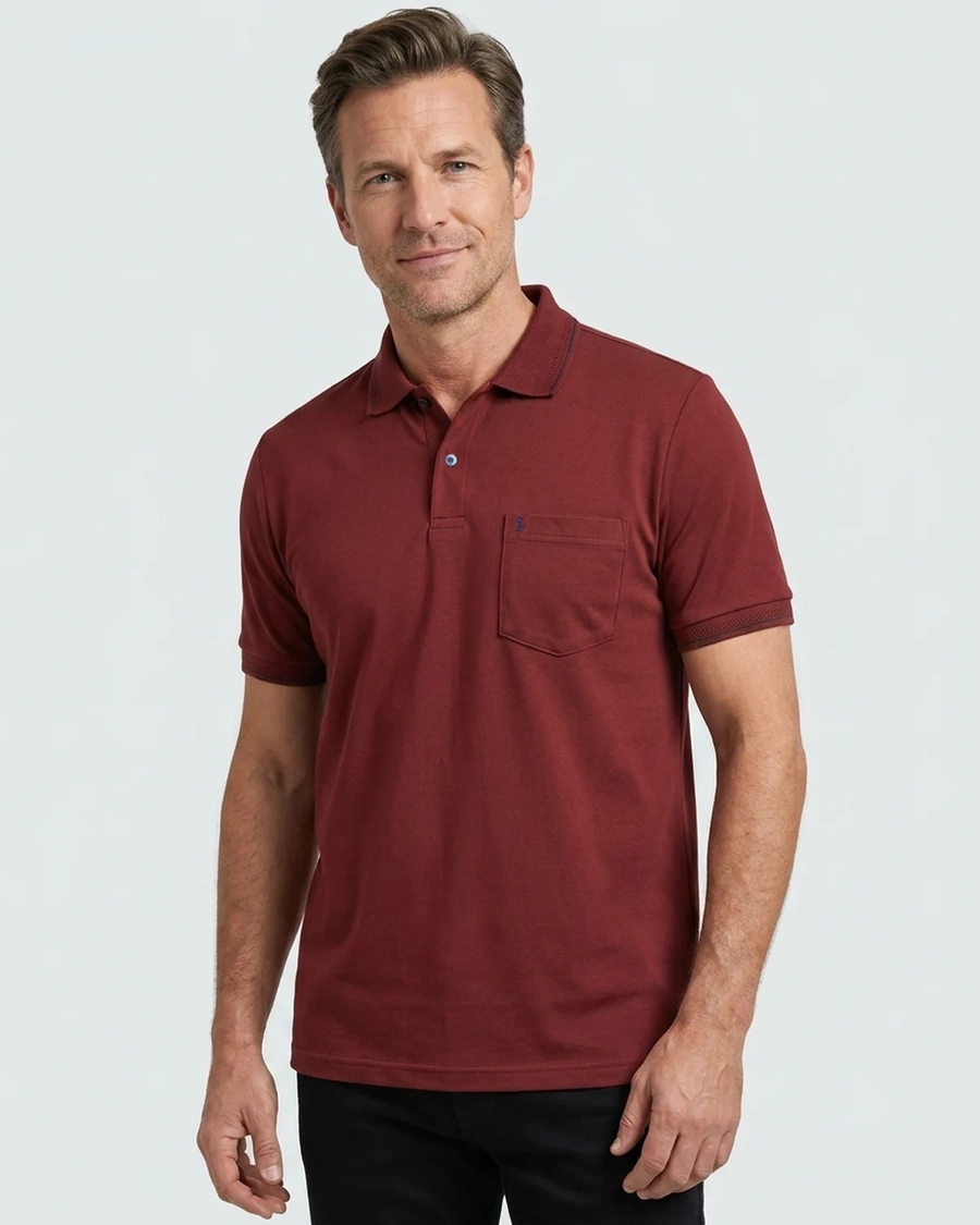 Polo Specialle Com Bolso Merlot