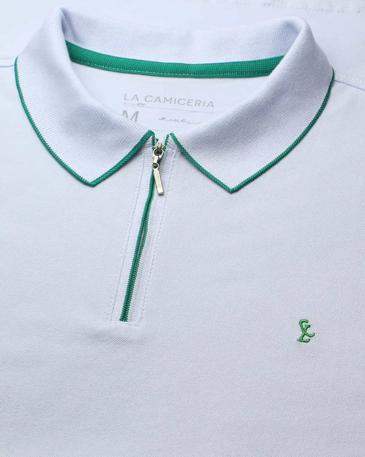 Polo Piquet Zipper