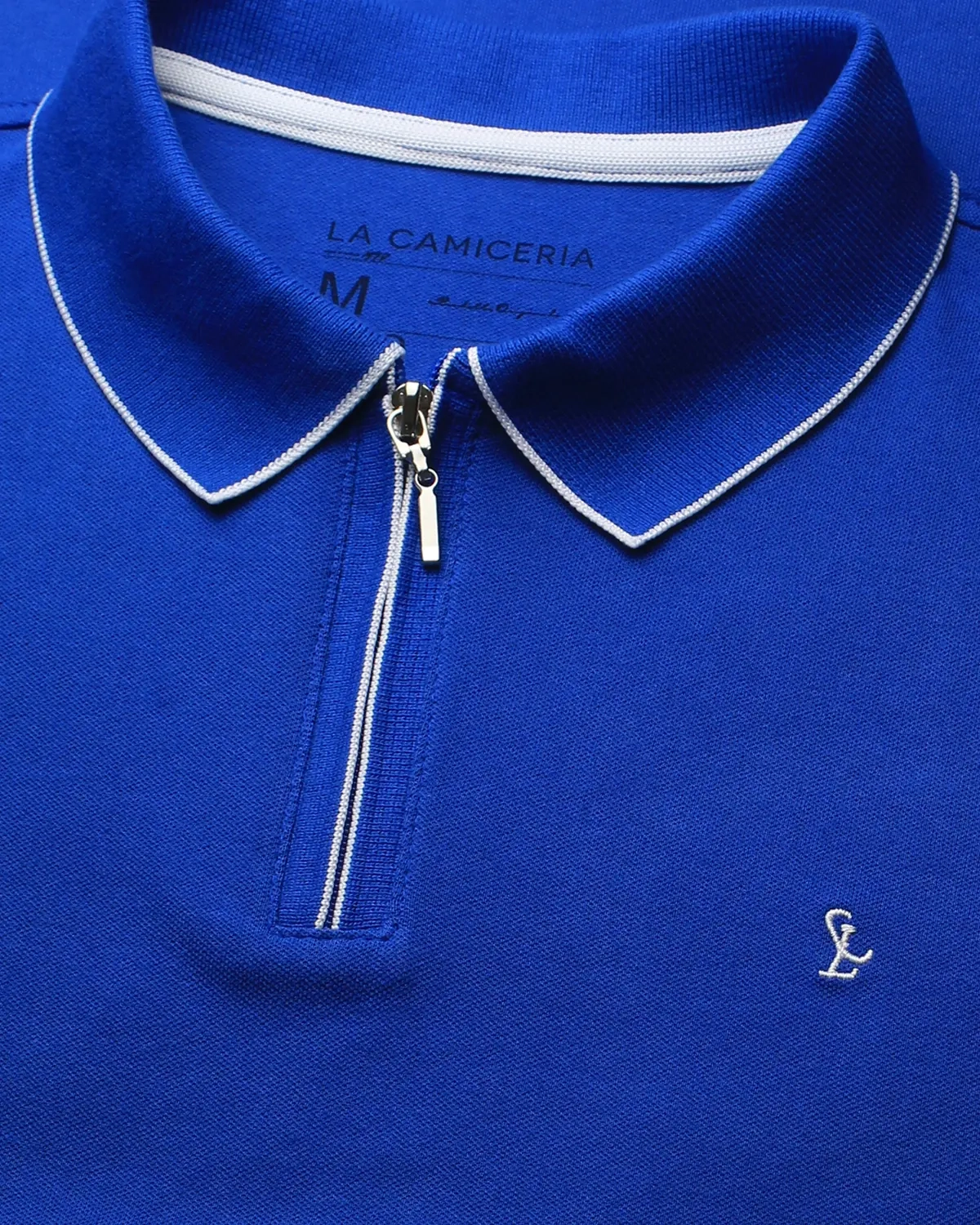 Polo Piquet Zipper