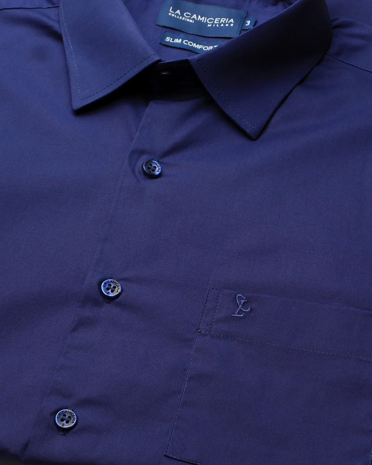 Camisa Manga Longa Lisa Plus