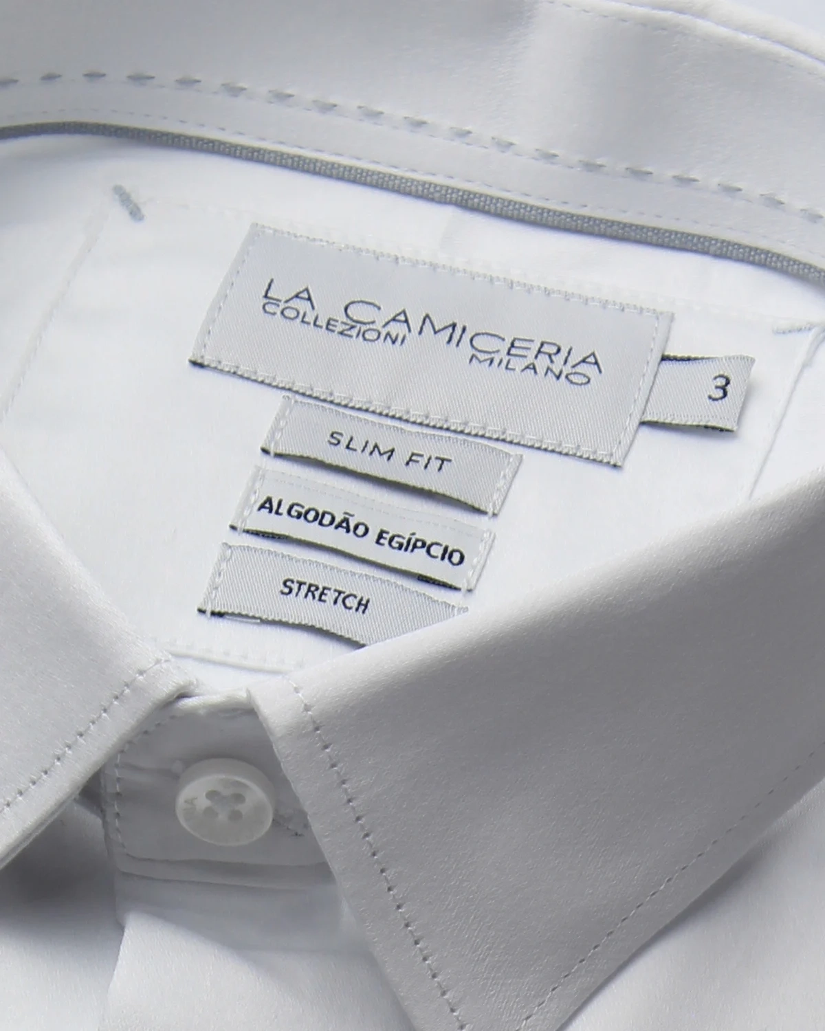 Camisa Manga Longa Lisa SlimFit