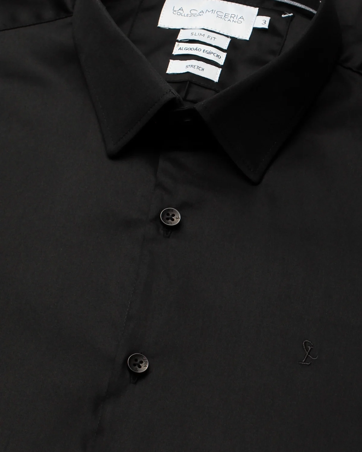 Camisa Manga Longa Lisa SlimFit