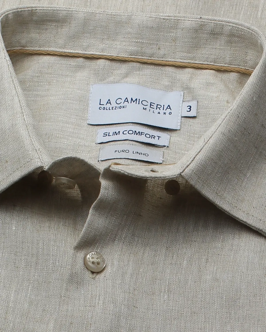 Camisa Manga Longa Puro Lino