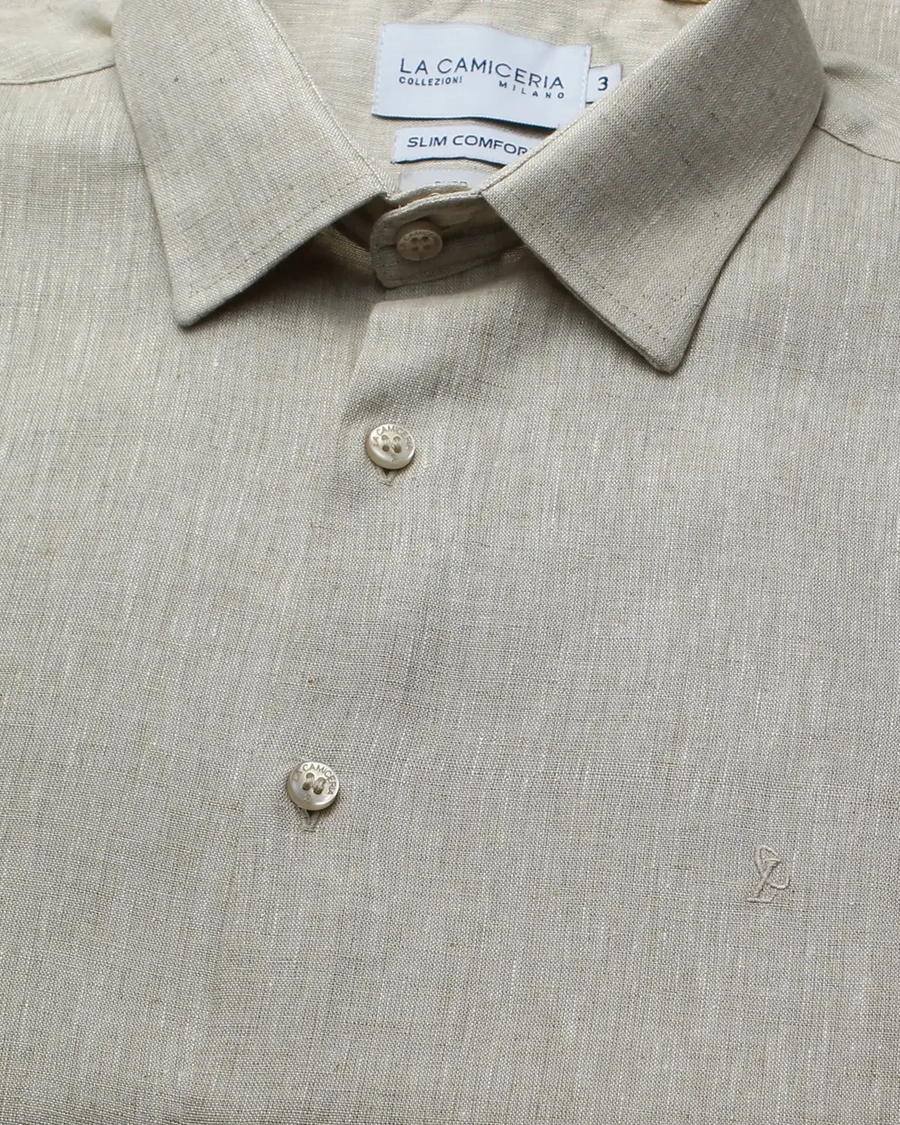 Camisa Manga Longa Puro Lino