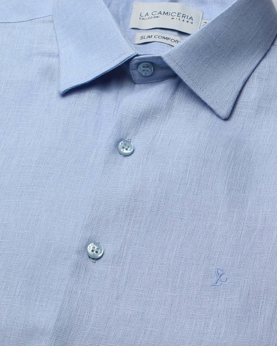 Camisa Manga Curta Lino