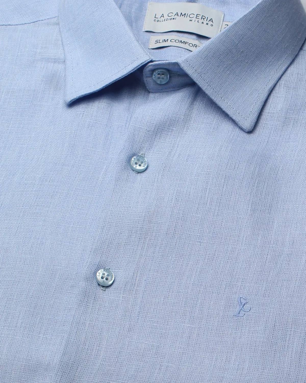 Camisa Manga Curta Lino