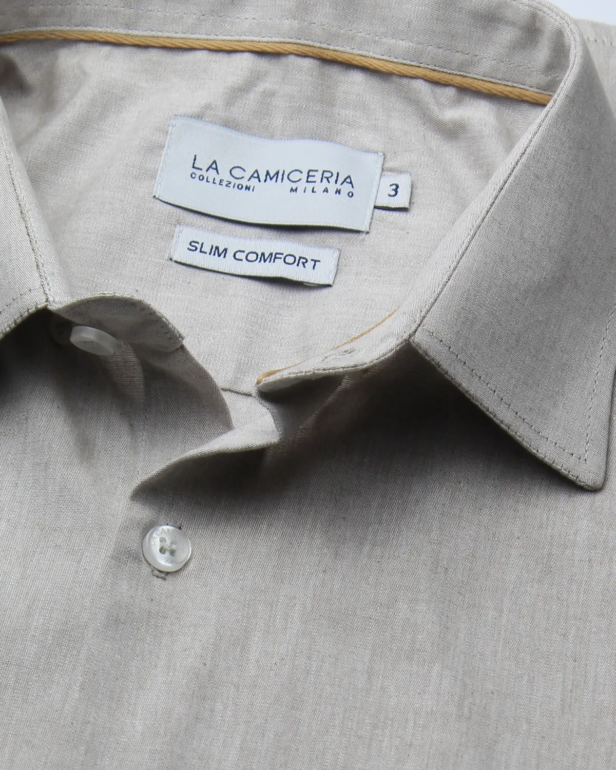 Camisa Manga Curta Chambray