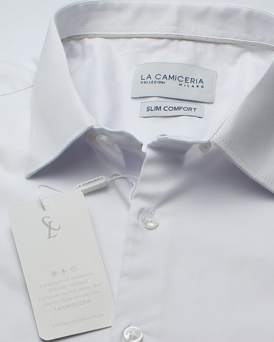 Camisa Manga Longa Lisa